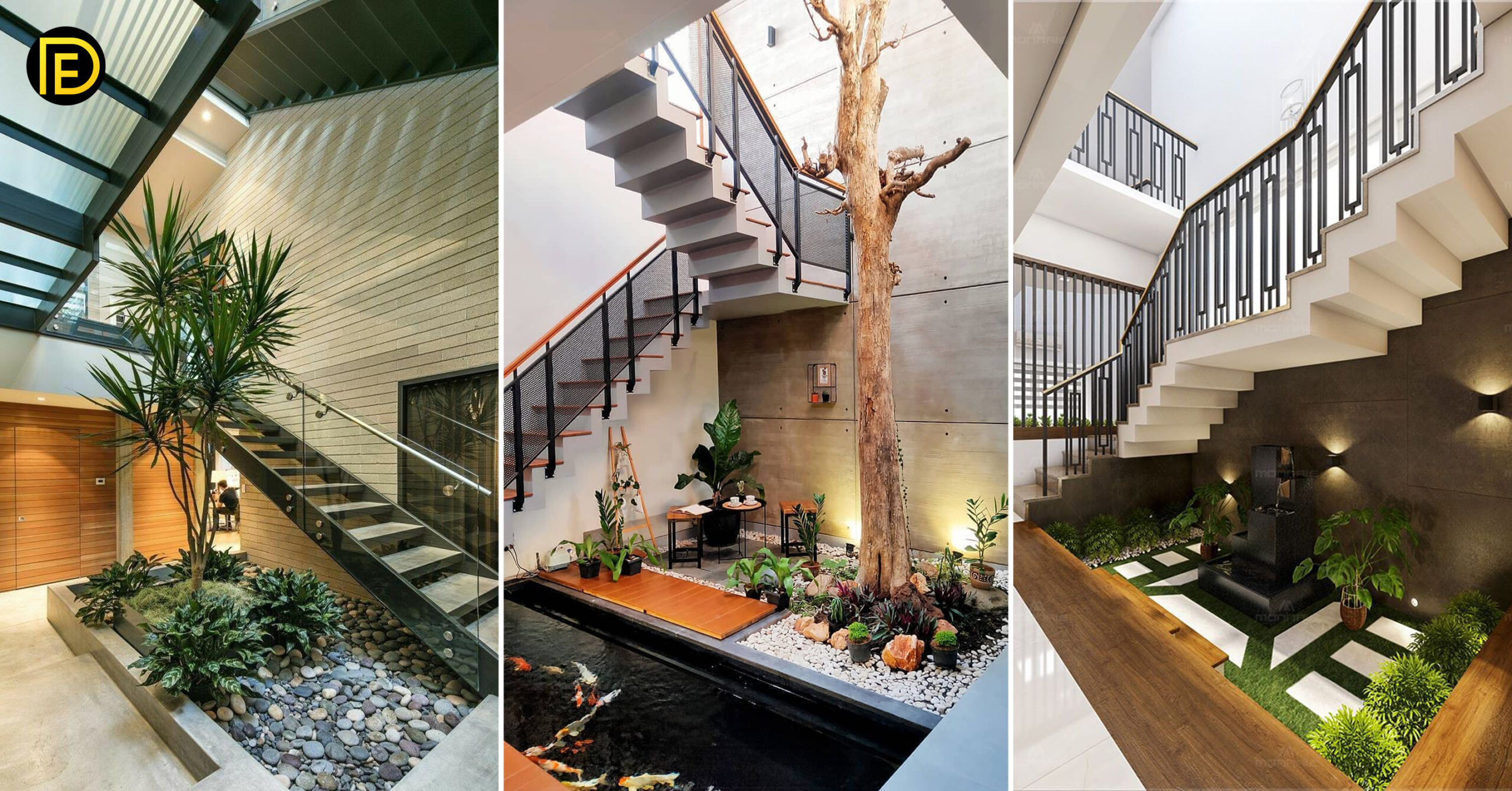 How To Make A Beautiful Garden Under The Stairs